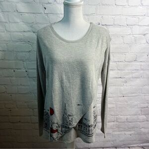 DISNEY Maternity Pooh Bump & Beyond Sweater Top Small NWT